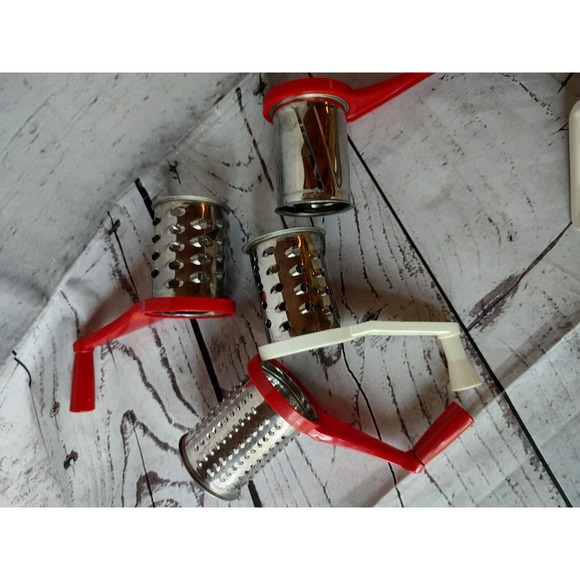 vintage progressive rotary grater 4 Piece Set - Picture 7 of 8